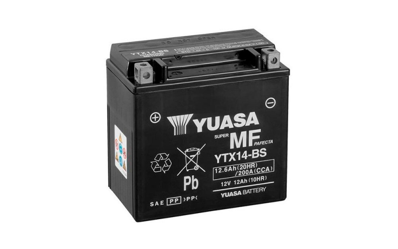 Аккумулятор Yuasa YTX 14-BS 12V 12Ah