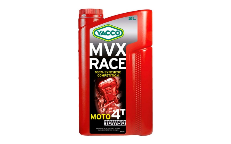 Моторное масло Yacco MVX Race 4T 10W60 2L