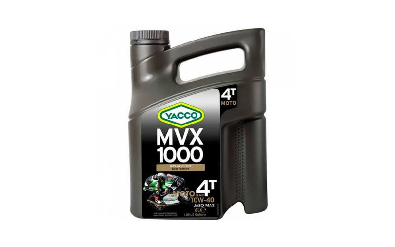 Моторное масло Yacco MVX1000 4T 10W40 4L