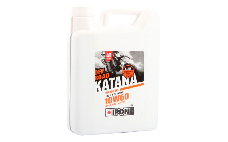Моторное масло Ipone 4T Off Road Katana 10W60 4L