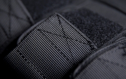Кожаный жилет Icon Regulator D3O Stripped Black 2X/3X
