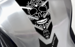 Защита на бак Onedesign CG Black Edition Skull 1