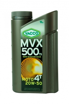 Моторное масло Yacco MVX 500 TS 4T 20W50 1L