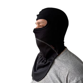 REXWEAR Подшлемник виндстопер с утеплением 387 BK купить мотоэкипировку в Казахстане