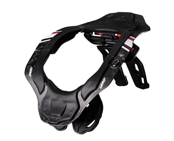 LEATT Защита шеи 6.5 Carbon BK/WH купить мотоэкипировку в Казахстане
