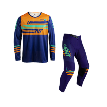 LEATT Комплект мотоджерси Ride Kit 3.5 STRIPE OR купить мотоэкипировку в Казахстане