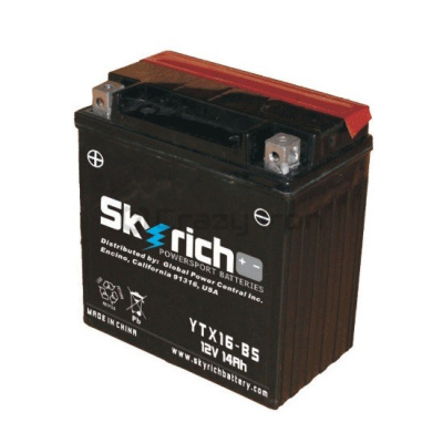 SKYRICH Аккумулятор YTX16-BS