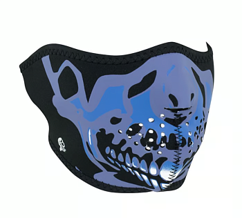 ZAN HEADGEAR BLUE Chrome Маска