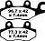 EBC BRAKE PAD CARBON TT DIRT FA165TT