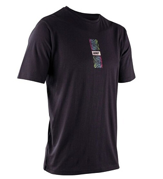 LEATT Футболка T-Shirt Core BK/GN купить мотоэкипировку в Казахстане