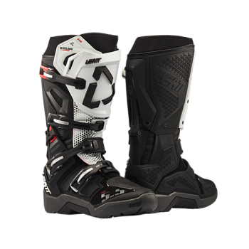 LEATT Мотоботы Moto 5.5 FlexLock Enduro Evo BK WH купить мотоэкипировку в Казахстане