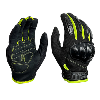 SCOYCO Перчатки GLOVE BlackFluorescentGreen MC198