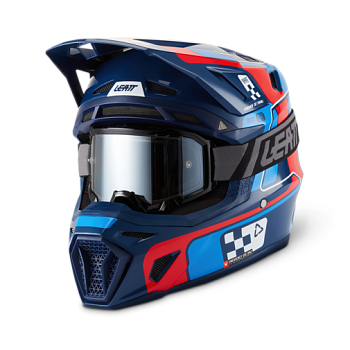 LEATT Мотошлем Kit Moto 8.5 BL — мотошлем купить