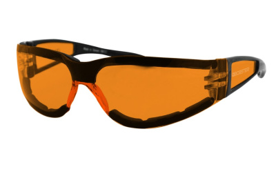 BOBSTER SUNGLASS SHIELD II BLK-AMB