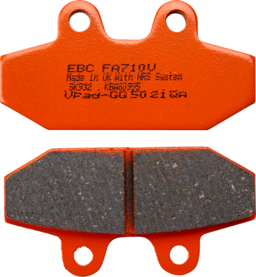 EBC Тормозные колодки BRAKE PAD EBC FA710V