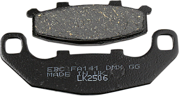 EBC Тормозные колодки BRAKE PAD FA SER ORGANIC FA141