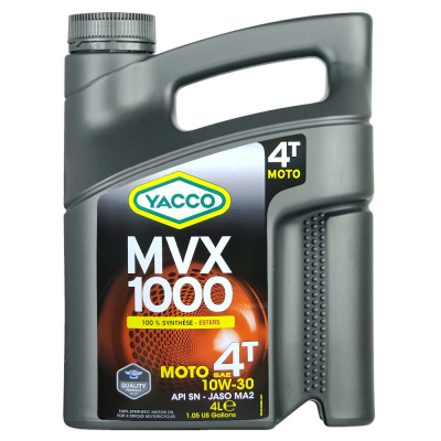 YACCO Моторное масло MVX1000 4T 10W30 334545 4L