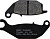 EBC Тормозные колодки BRAKE PAD FA SER ORGANIC FA343
