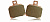 EBC Тормозные колодки BRAKE PAD HH SINT SCOOTER SFA412HH