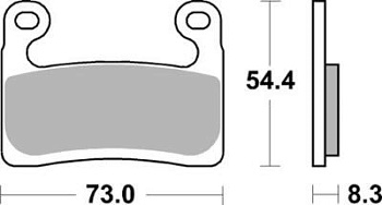 FERODO Тормозные колодки FDB2321ST