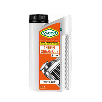 YACCO ANTIGEL ORGANIQUE Антифриз концентрат 3579 1L